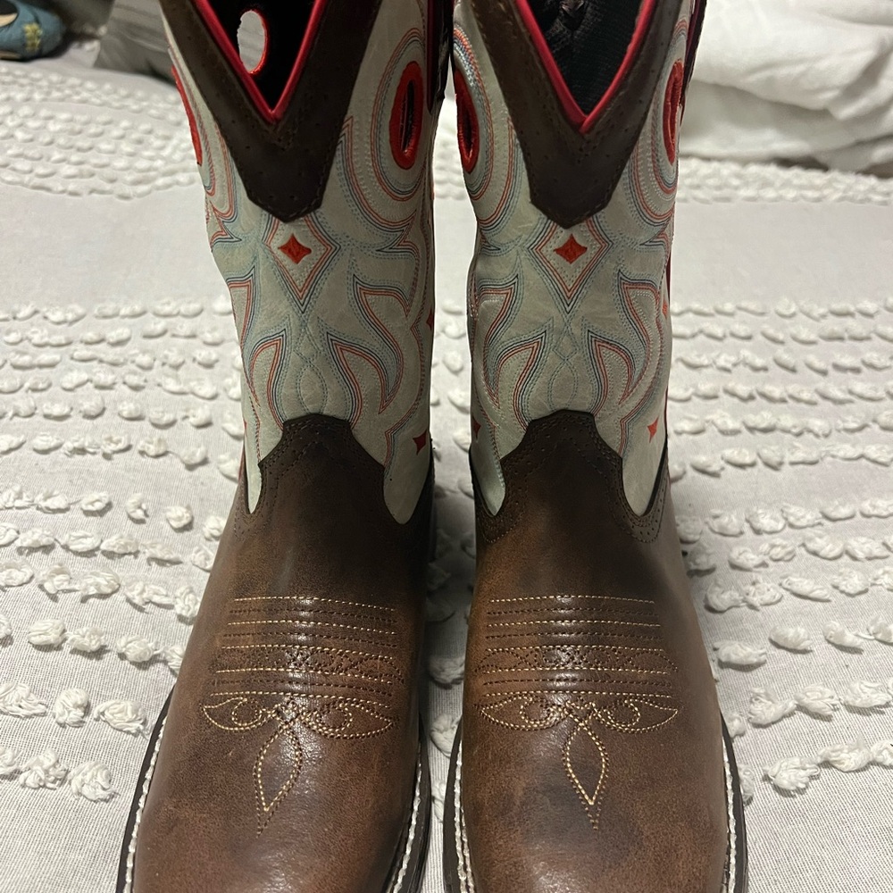 Women’s Durango Maverick, steel toe, waterproof Western Cowboy Boots